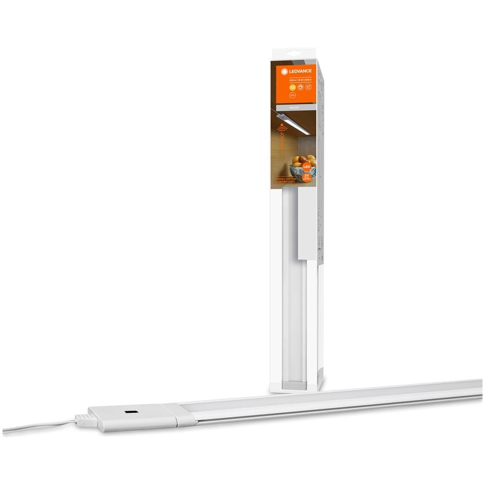 Ledvance Apparecchio A Bassa Tensione Con Alimentatore Esterno, Per Armadi E Sottopensili Led Slim / 18 W, 220…240 V, Ampiezza Fascio Luminoso: 110°, Bianco Caldo, 3000 K, Materiale: Polycarbonat (pc) / acrylnitril, Ip20 - Foto 2