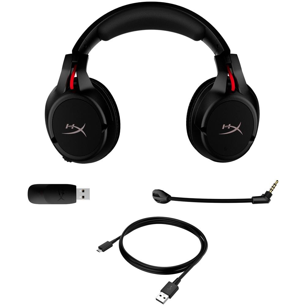 HyperX Cloud Flight Cuffie Gaming Stereo Padiglione Auricolare Wireless con Microfono Integrato Colore Nero / Rosso - Foto 5