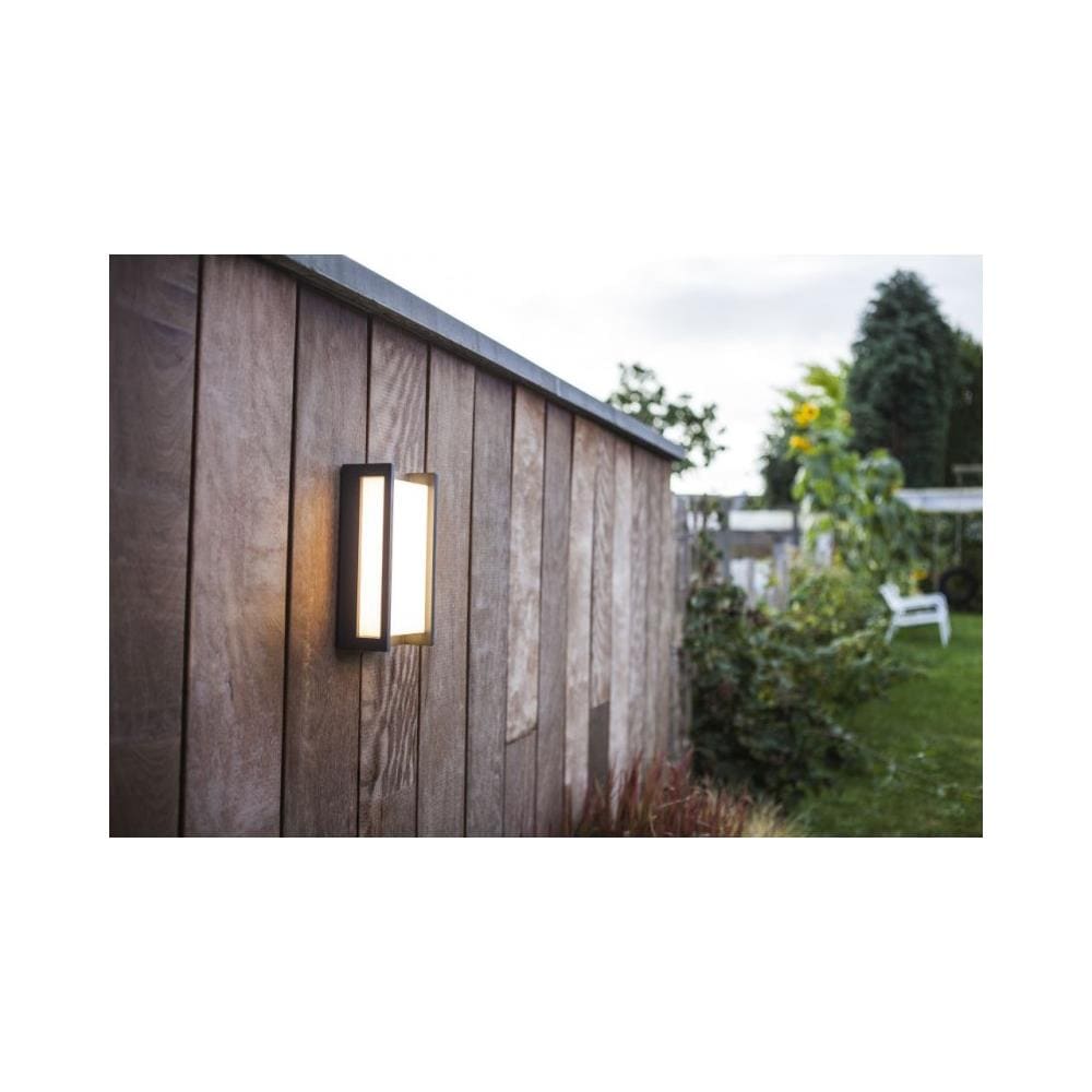 Applique Per Esterni - Led - 3000k - Grigio Scuro - Foto 2