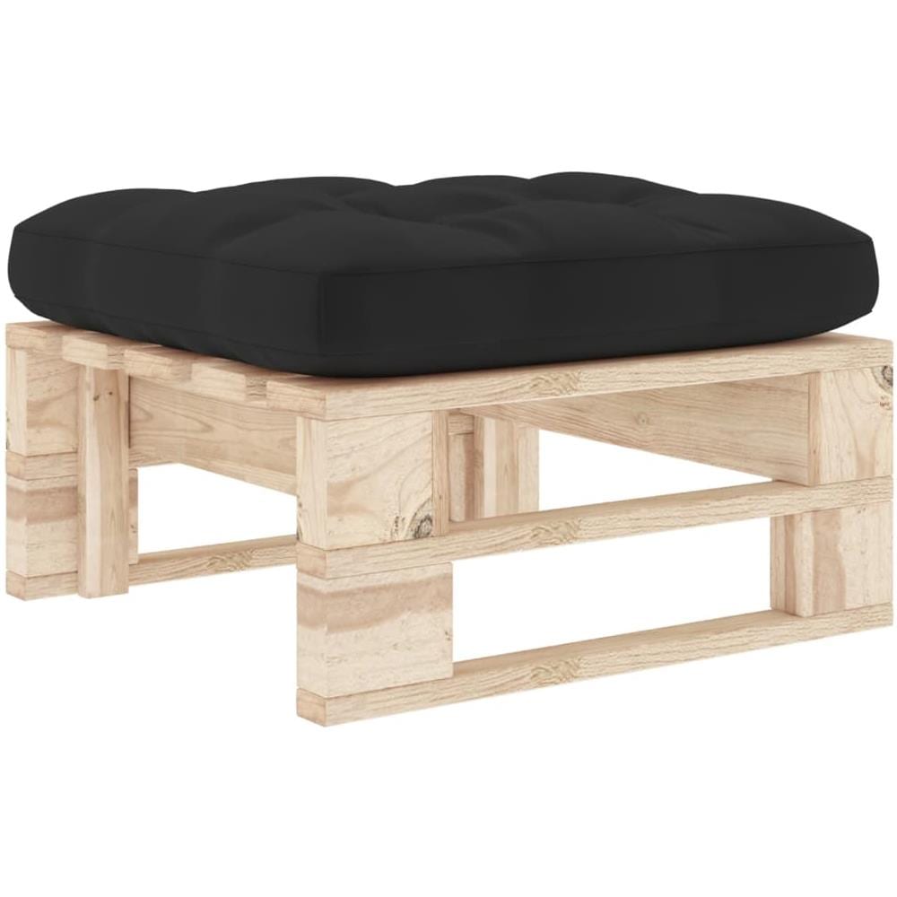 Ottomana Da Giardino Su Pallet In Legno Di Pino Impregnato - Foto 2