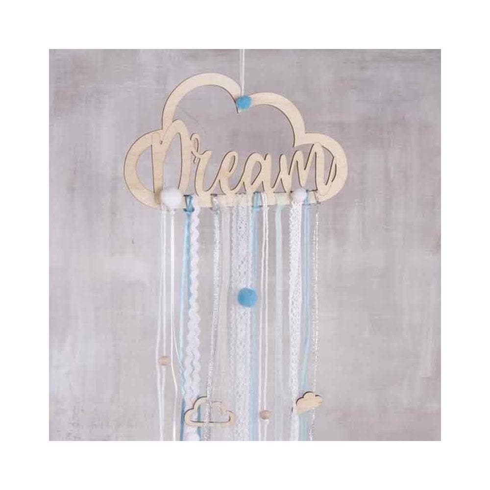 Kit Per Pendente 'dream' In Legno Con Nastri - Foto 1