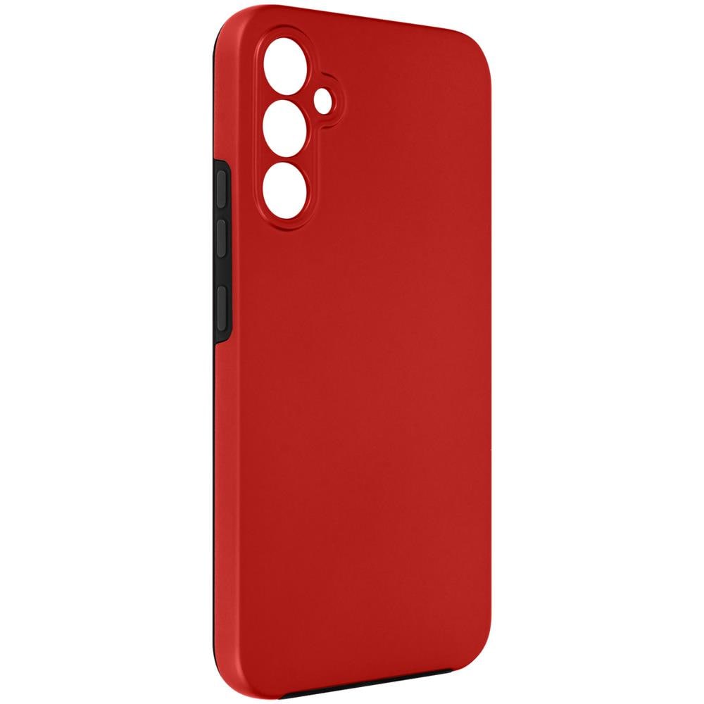 Cover Completa Per Samsung Galaxy A34 5g Retro Rigido E Fronte Flessibile Rossa - Foto 2