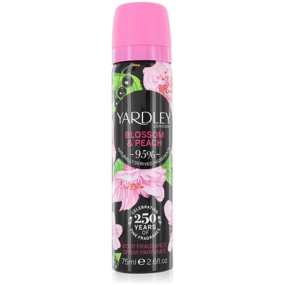 Yardley Blossom & Peach By Body Fragrance Spray 2.6 Oz (women) - Foto 1