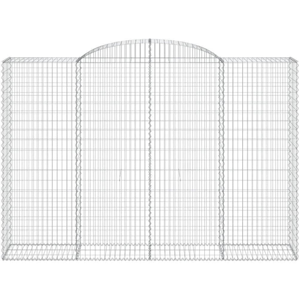 Cesto Gabbione Ad Arco 300x50x200/220 Cm Ferro Zincato - Foto 3