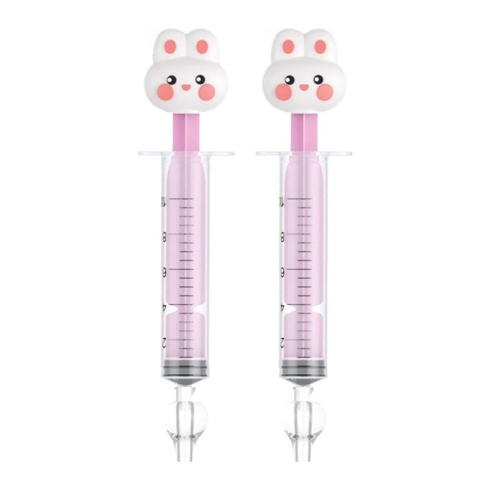 2 Siringhe Per Lavaggi Nasali Bambini - Coniglietto, Rosa - Foto 4