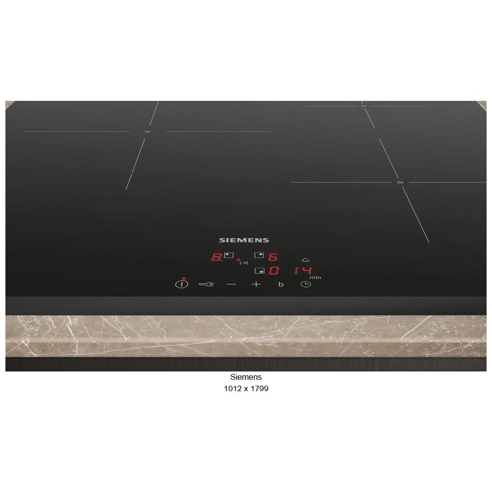 Piano Cottura EU63KBJB5E a Incasso 3 Zona Cottura da 60cm Colore Nero - Foto 2