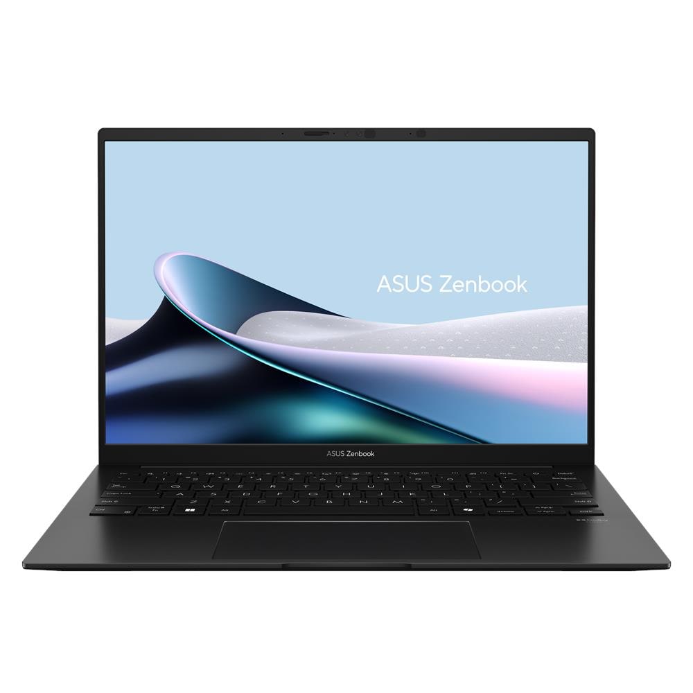 Zenbook 14 OLED UM3406KA-QD139W Copilot+ PC AMD Ryzen AI 7 350 Computer portatile 35,6 cm (14") WUXGA 32 GB LPDDR5x-SDRAM 1 TB SSD Wi-Fi 6E (802.11ax) Windows 11 Home Tedesco Nero - Foto 1