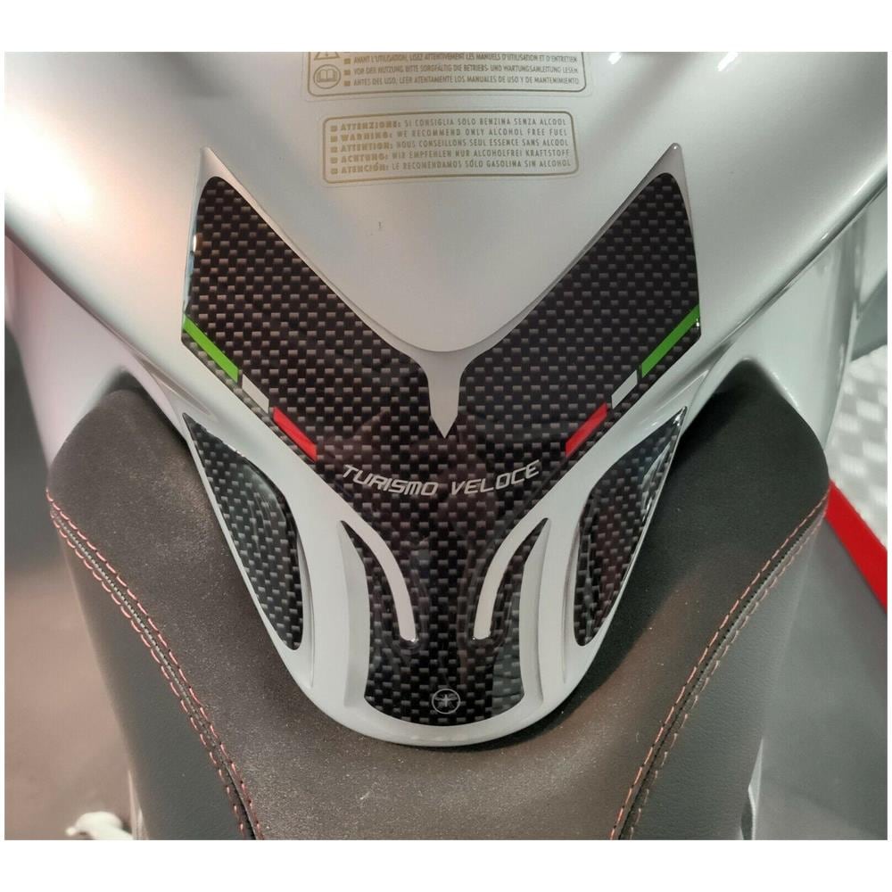 Paraserbatoio 3D Protezione Serbatoio Moto Compatibile Mv Agusta Turismo Veloce - Foto 3
