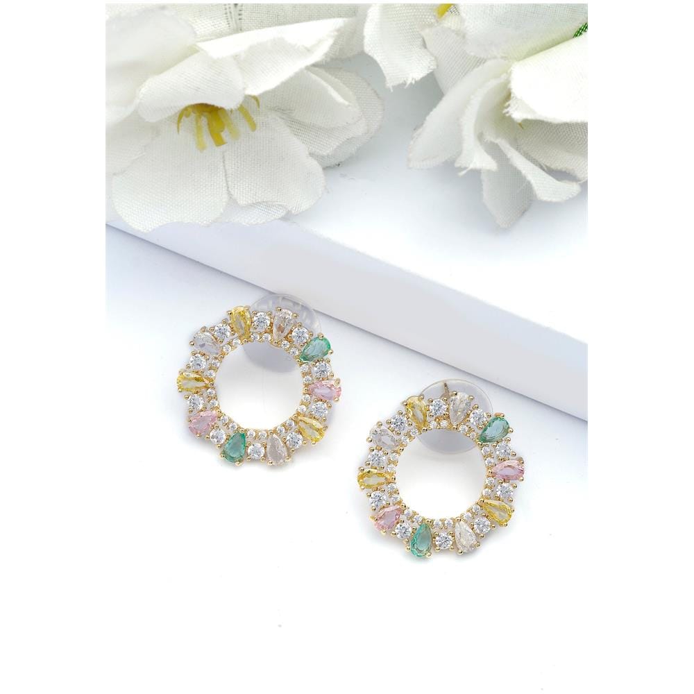 Orecchini a Cerchietti Piccoli Multicolore - Foto 1