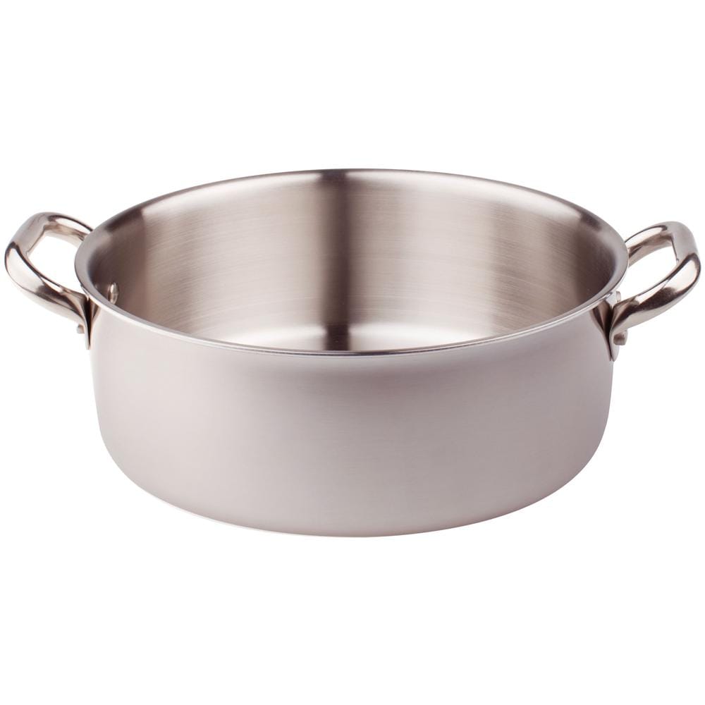 Casseruola Bassa 2 Maniglie Diametro 18 cm - Linea Alu-Inox - Foto 2