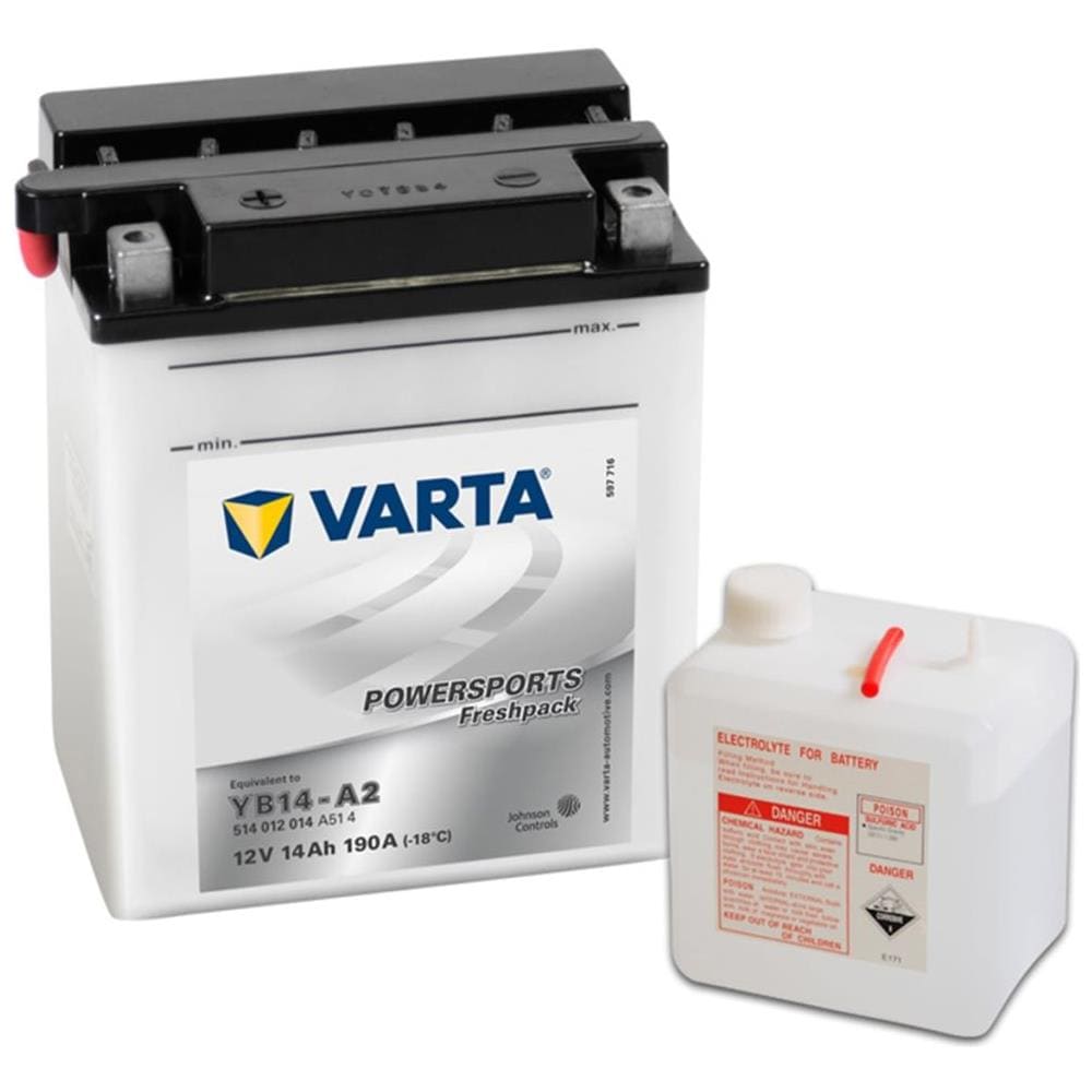 Freshpack Batteria 12 V 14 Ah Yb14-a2 / B2 - Foto 1
