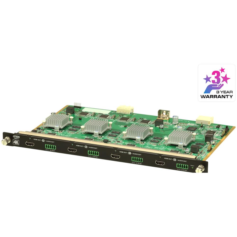 IDATA VM-8814 - Scheda uscita 4K HDMI a 4 porte con scaler VM8814 - Foto 1