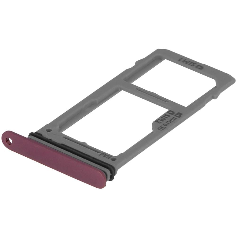 Slot Scheda Nano Sim + Micro-sd Galaxy S9 Adattatore Ricambio - Viola - Foto 3