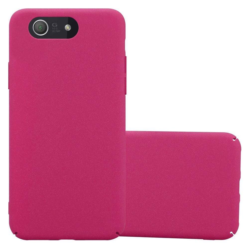 Custodia Compatibile Con Sony Xperia Z3 Compact In Frosty Rosa - Hard Case Coperchio Protettivo In Frosted Look Contro I Graffi E Gli Urti - Foto 1