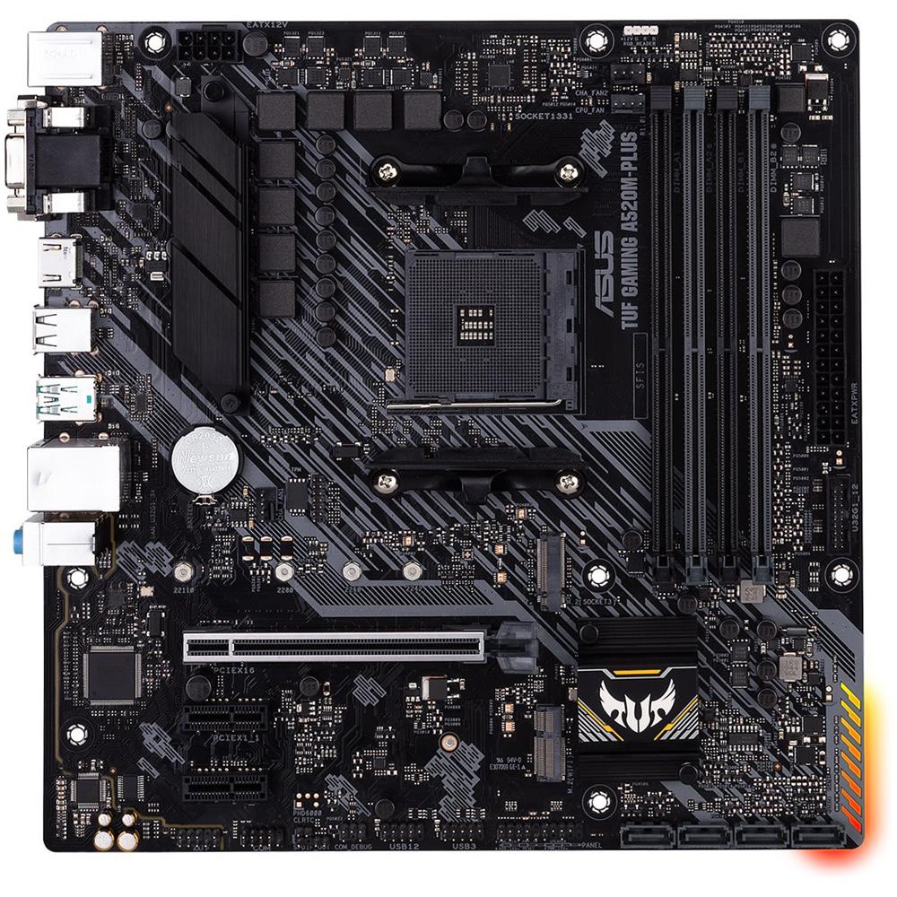 Scheda Madre TUF Gaming A520M-Plus Socket AM4 Chipset A520 Micro ATX - Foto 2
