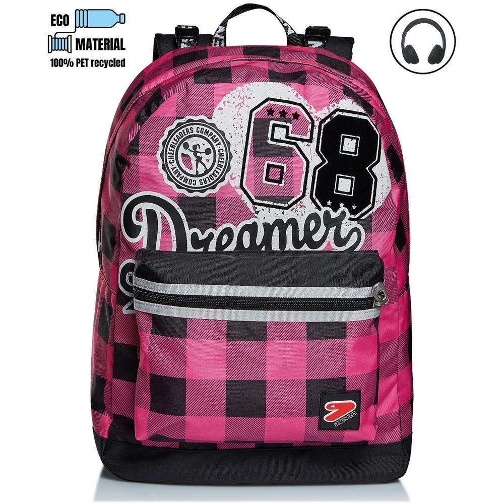 Reversible Backpack College Girl - Foto 1