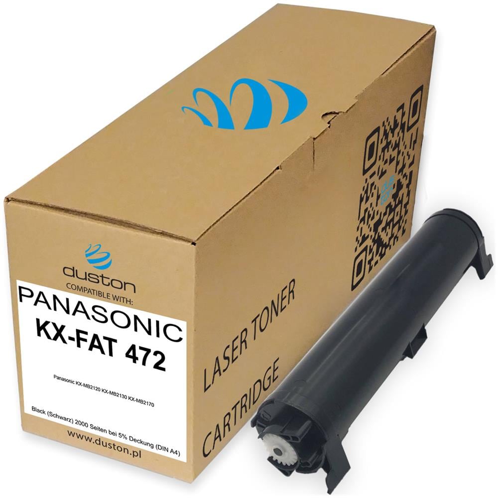 TONER COMPATIBILE - 5x Kxfat472, Kx-fat472 Negro Compatible Con Panasonic Kxmb2120 Kxmb2130 Kxmb2170 - Foto 2