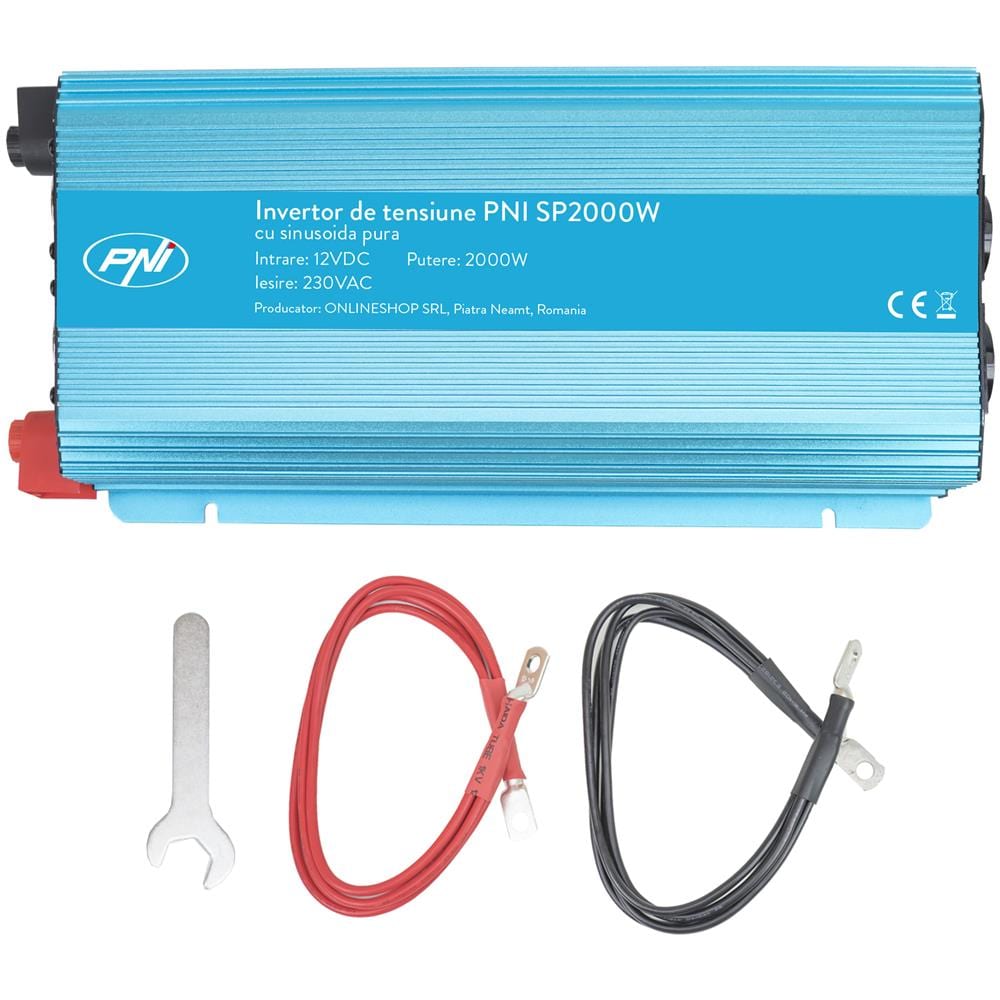 Inverter Di Tensione Sp2000w Con Sinusoide Pura, Alimentazione 12v - Foto 6