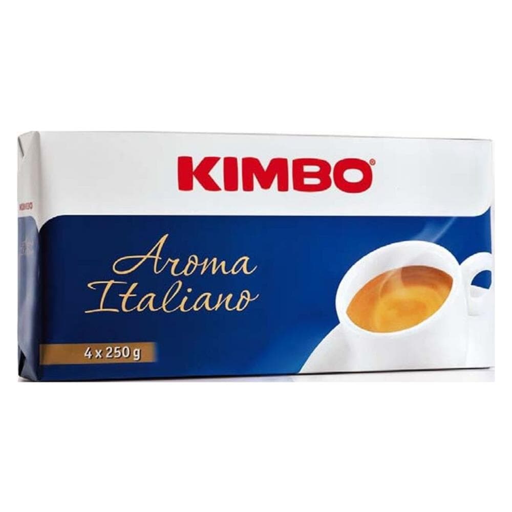 Kimbo Aroma Italiano Caffe' Macinato Per Moka Confezione Da 4x250 Grammi - Foto 1