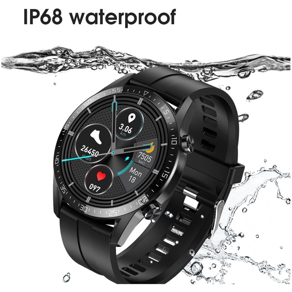HTN - Smart Watch Da Uomo Impermeabile Ip68 Smartwatch Per Telefono Android  Iphone Ios Huawei Smart Watches (nero) - ePRICE