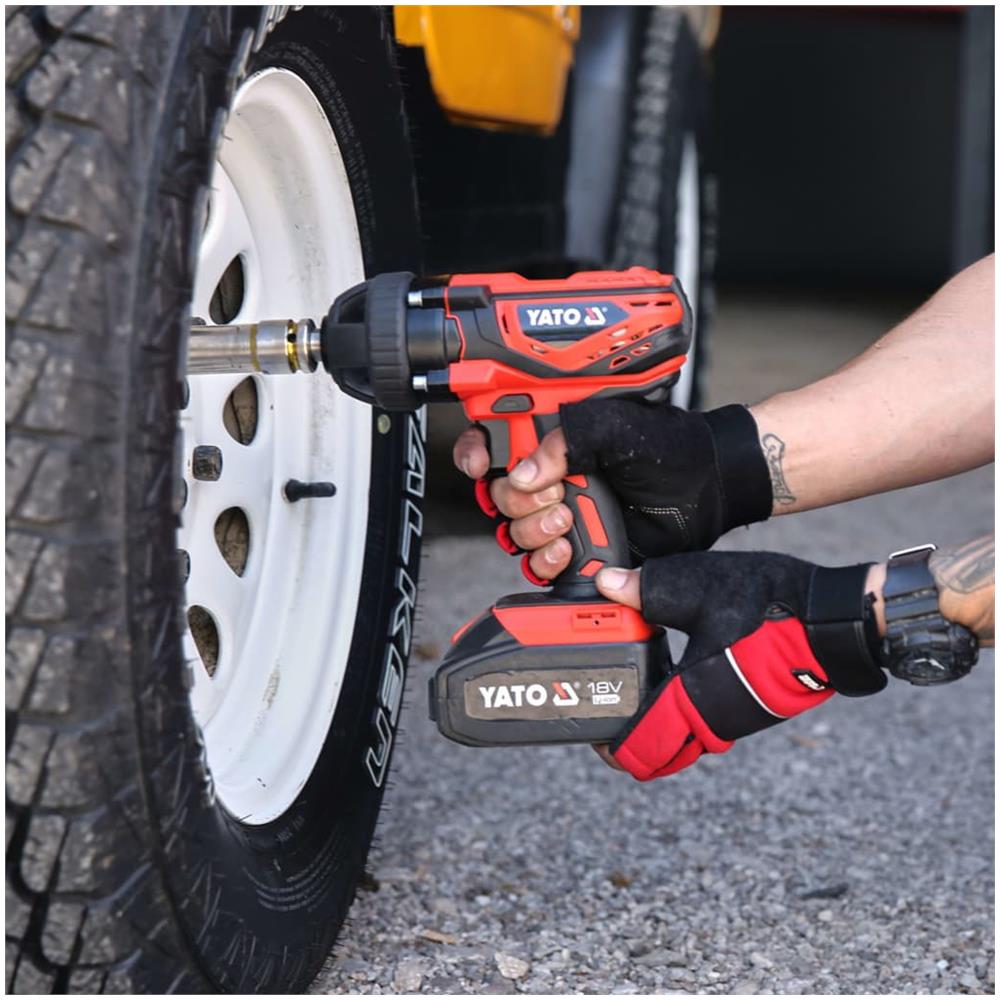 Trapano Avvitatore A Impatto Senza Batteria 1/2"" 18v 300nm - Foto 2