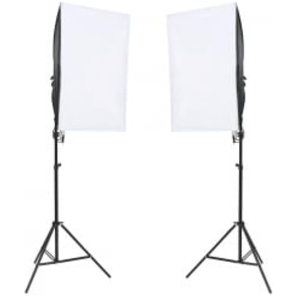 Kit Per Studio Fotografico Con Set Di Luci E Fondale - Foto 2