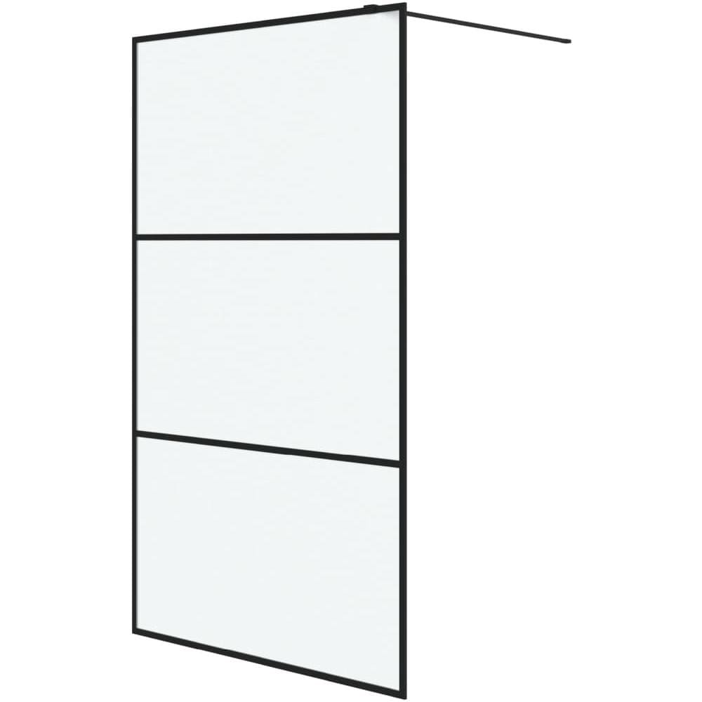 Parete Doccia Walk In 115x195 Cm Vetro Smerigliato Esg - Foto 2