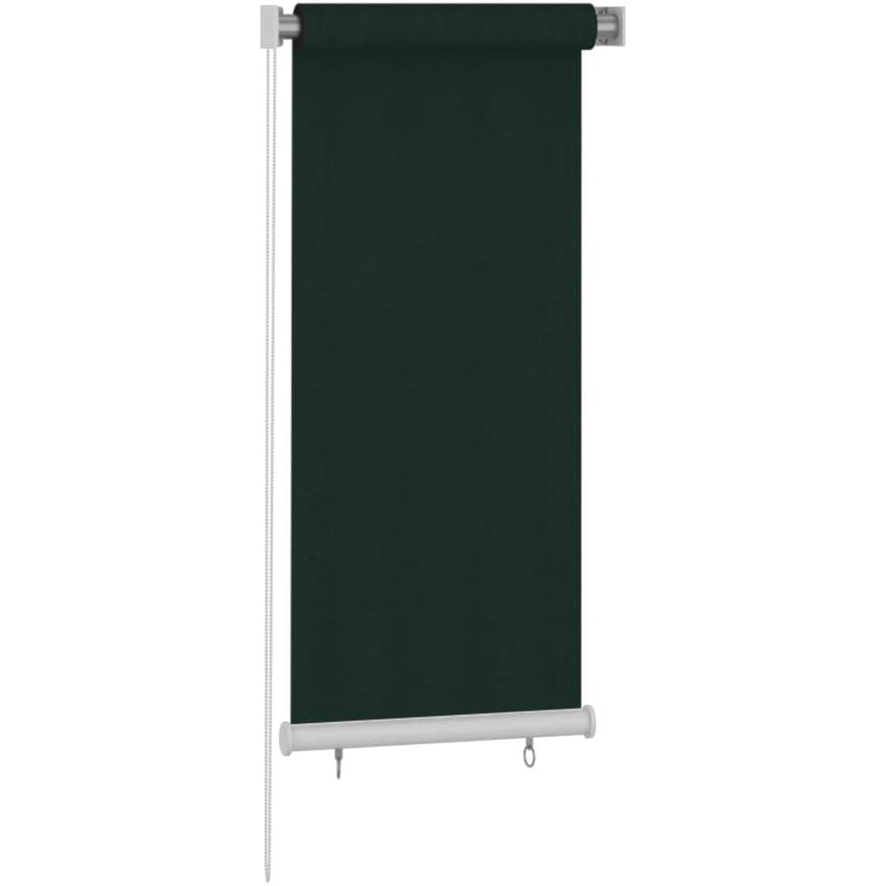 Tenda A Rullo Per Esterni 60x140 Cm Verde Scuro Hdpe - Foto 2