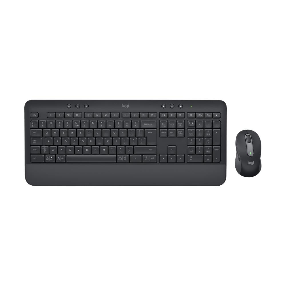 Signature MK650 Combo for Business Tastiera Wireless Colore Grafite (Layout Italiano) + Mouse Wireless Ottico 4000 DPI - Foto 2