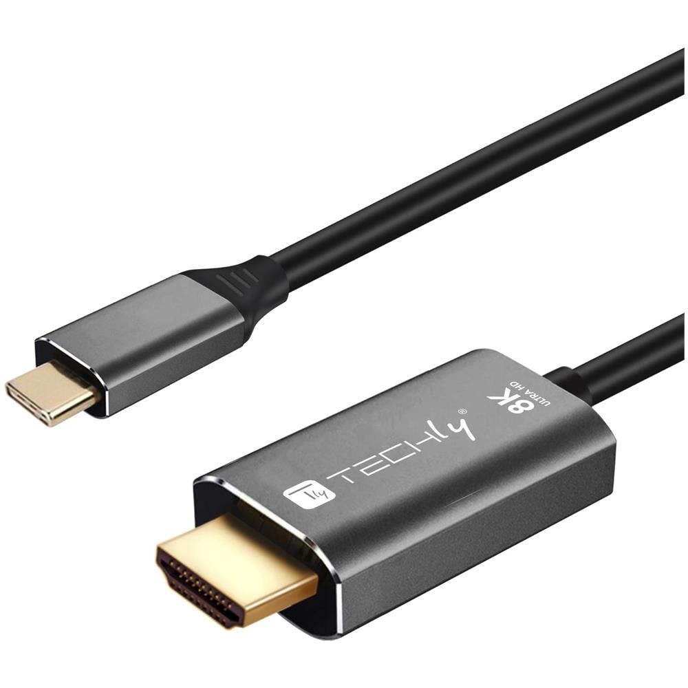 Cavo Adattatore Usb-c 3.2 A Hdmi 2.1 8k@ 60hz 1,8 M - Foto 1