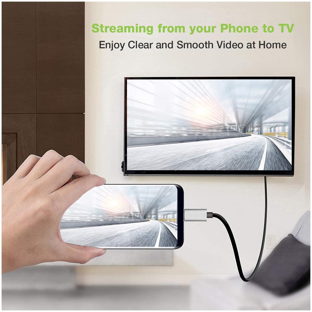 Cavo Adattatore Usb-c 3.2 A Hdmi 2.1 8k@ 60hz 1,8 M - Foto 2