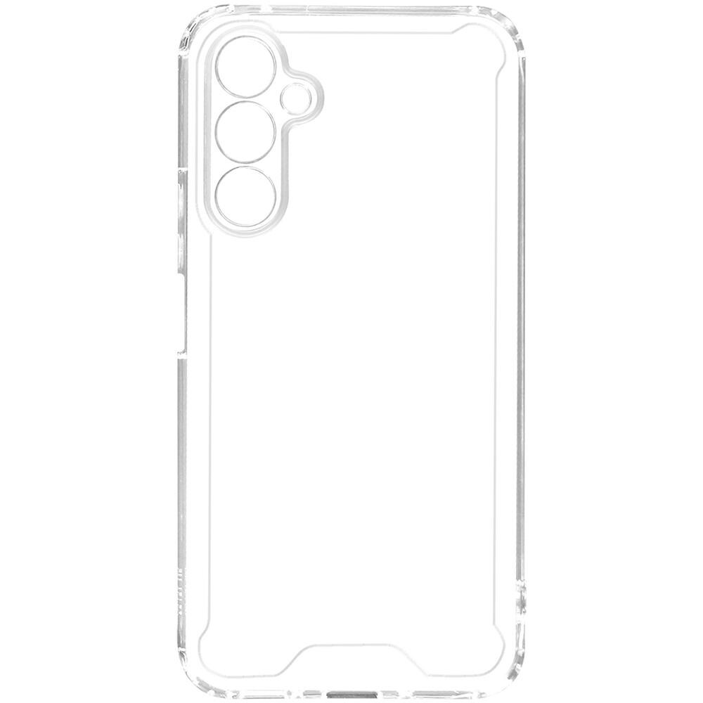 Cover Per Samsung A14 4g E 5g Retro Rigido Angoli Antiurti Trasparente - Foto 1