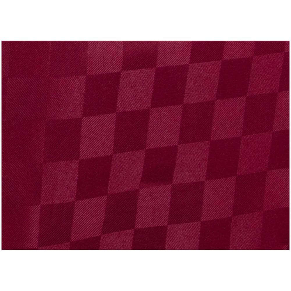 Tovaglia Cucina Soggiorno Antimacchia Idrorepellente Jacquard In Mod. Scaccomatto Bordeaux 140x240cm Bordeaux - Foto 5