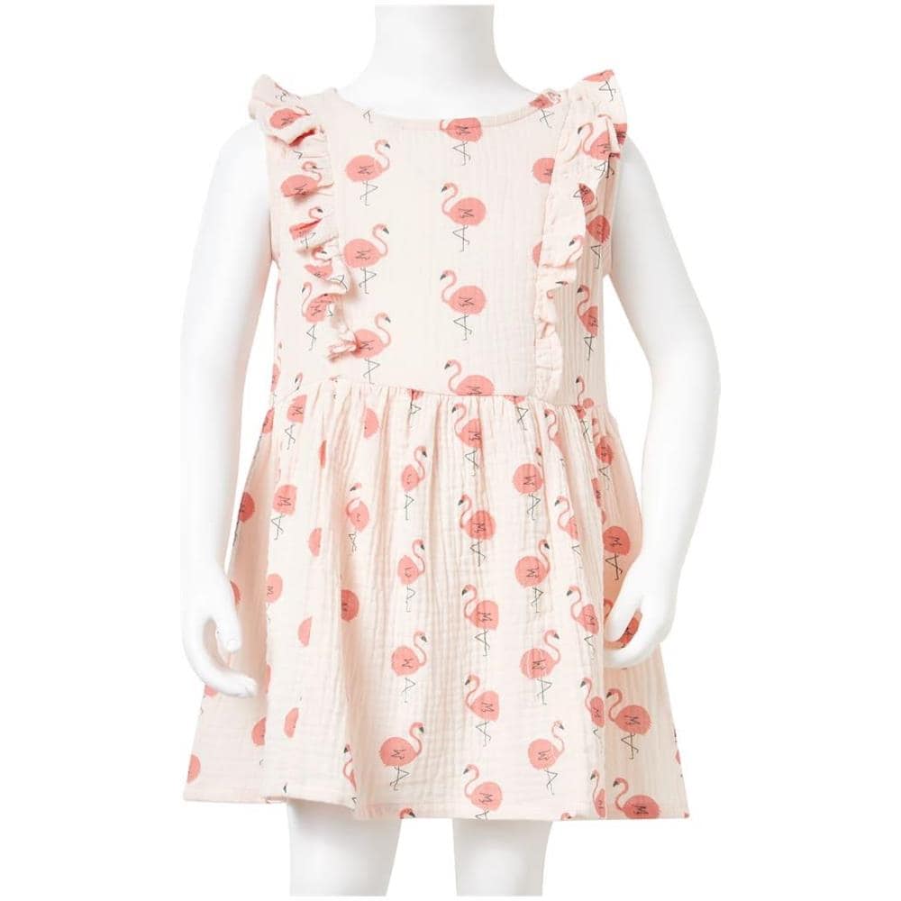 Abito da Bambina con Volant Rosa Tenue 128 - Foto 8