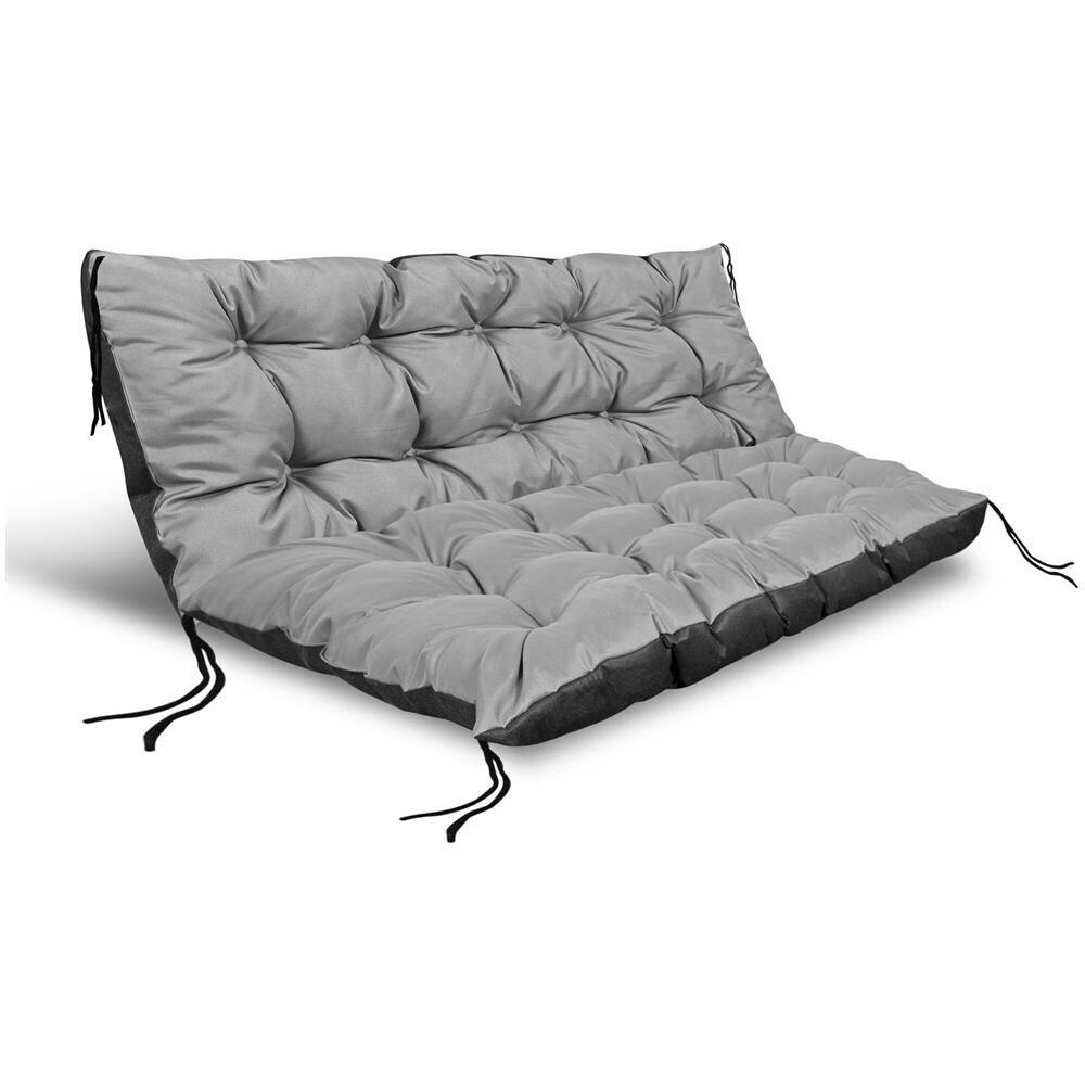 Cuscini da giardino AIO FACTORY 120x80 cm Set cuccia per cani impermeabile grigio - Foto 1