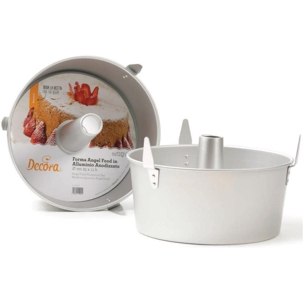 Stampo Angel Food Chiffon Cake 25cm Alluminio Anodizzato - Foto 2