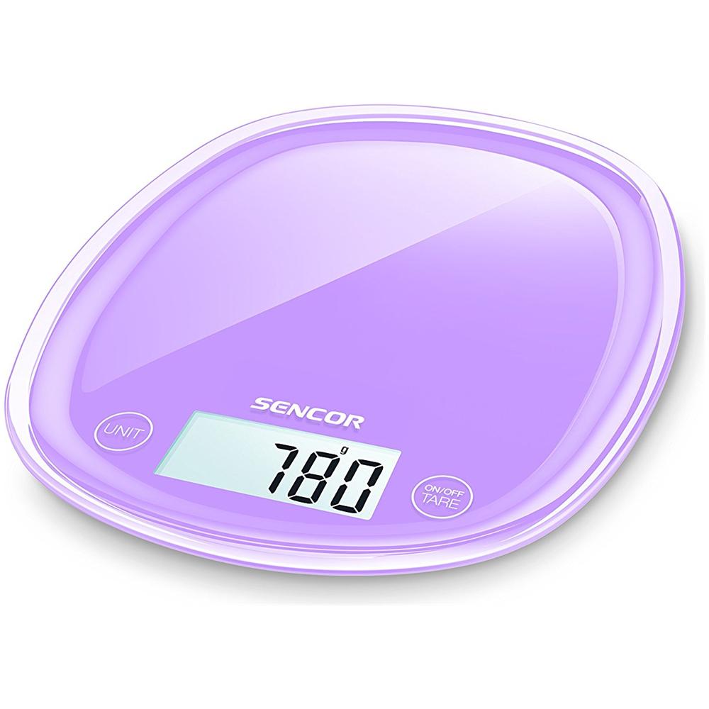 Bilancia Digitale da Cucina Portata 5 Kg Colore Viola - Foto 1