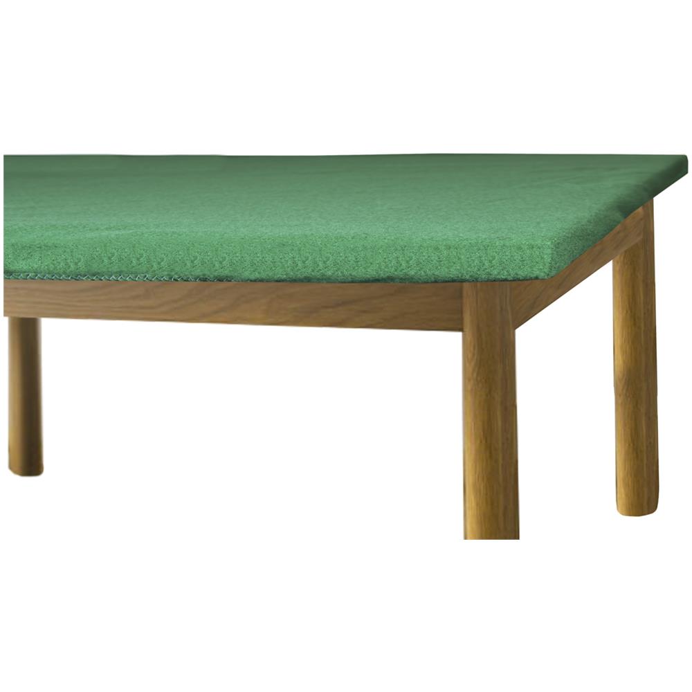 Copritavolo Sotto Tovaglia Verde Panno Carte Poker Tappeto Giochi Da Tavolo 135x180cm Poker - Foto 6