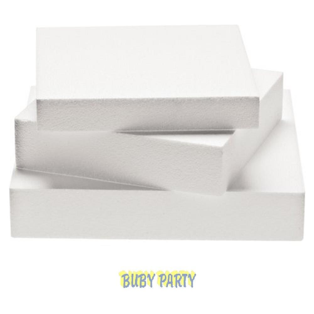 Basi Di Polistirolo Rettangolare Alte 7,5 Cm Cake Design - Cm 20x30x7,5h - Foto 1