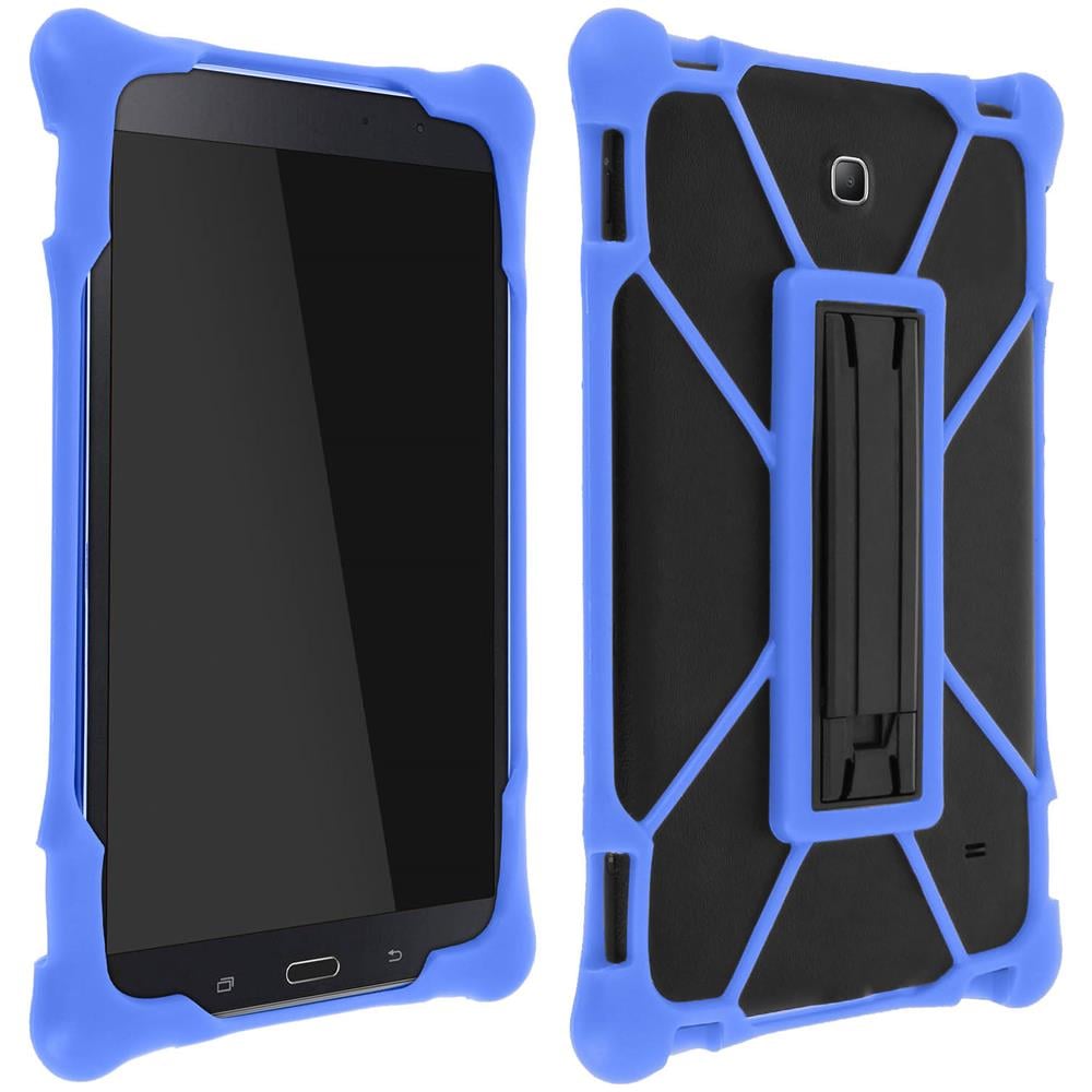 Bumper In Silicone Anti Shock Universale Per Tablet Da 7 A 9 Pollici - Blu - Foto 1