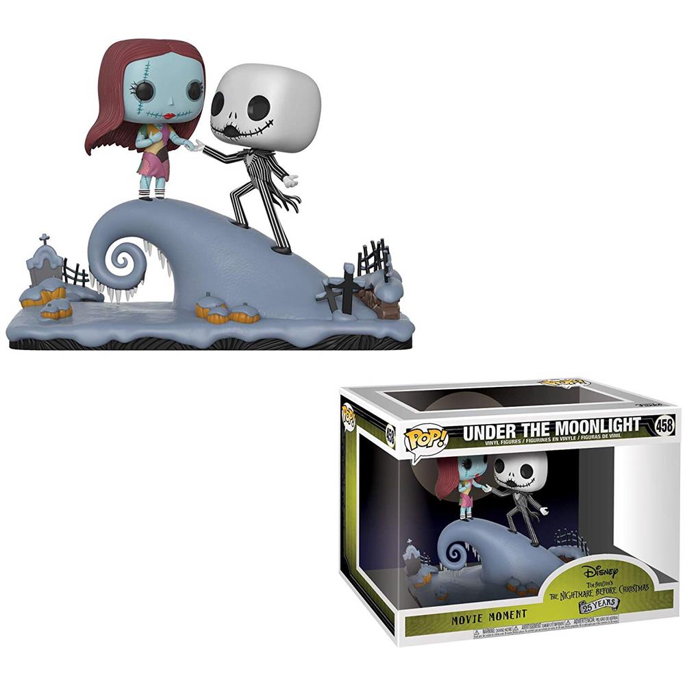 Nightmare Before Christmas (The) : Funko Movie Moment - Jack And Sally On The - Foto 1