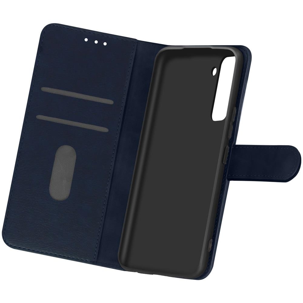 Custodia Samsung Galaxy S21 Portadocumenti Funzione Supporto Blu - Foto 1