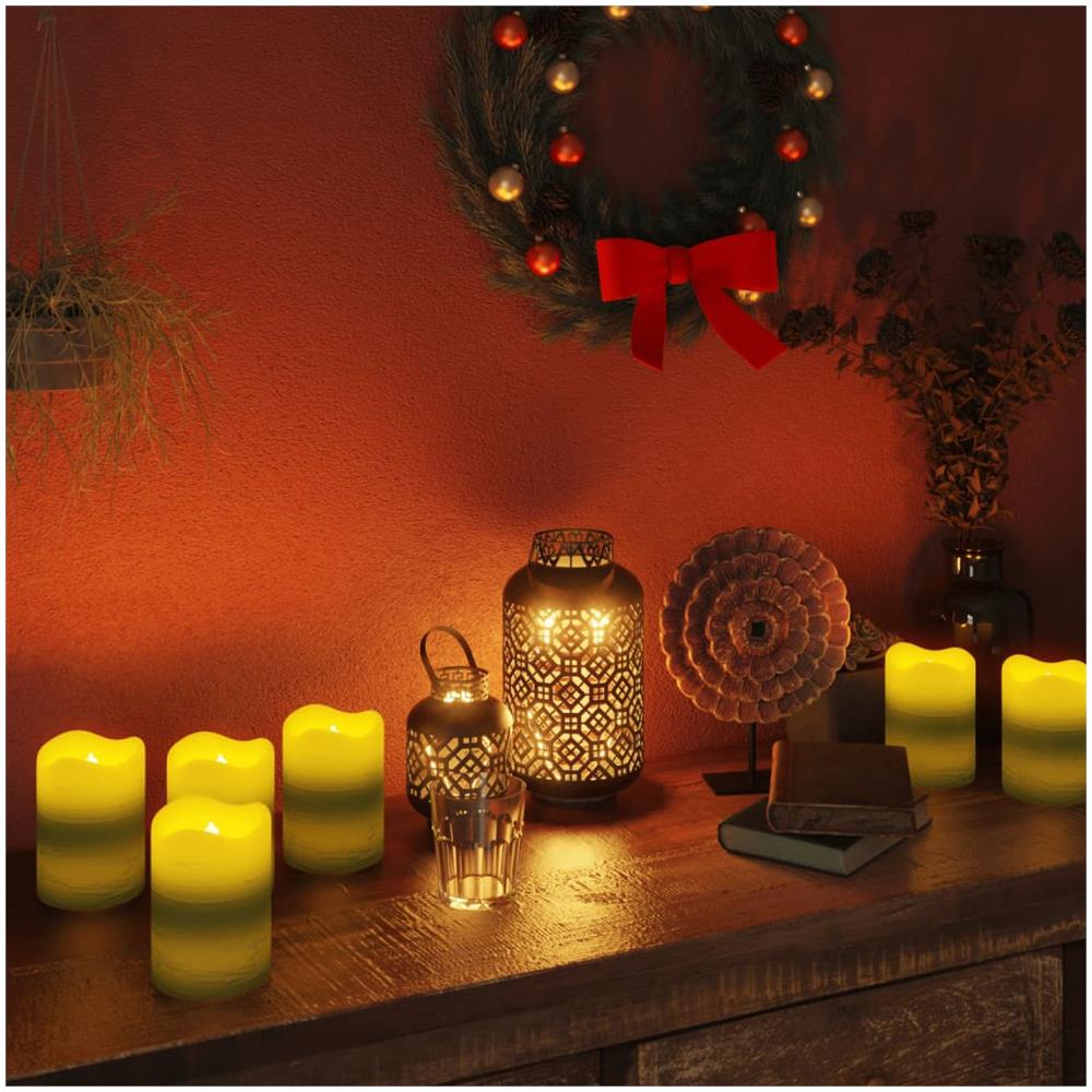 Candele Senza Fiamma a LED con Telecomando 24 pz Bianco Caldo - Foto 1