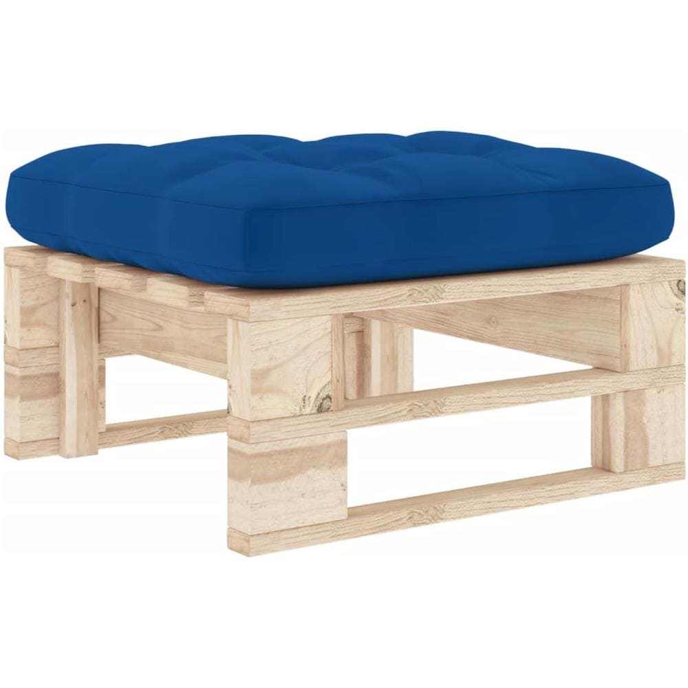 Ottomana Da Giardino Su Pallet In Legno Di Pino Impregnato - Foto 2