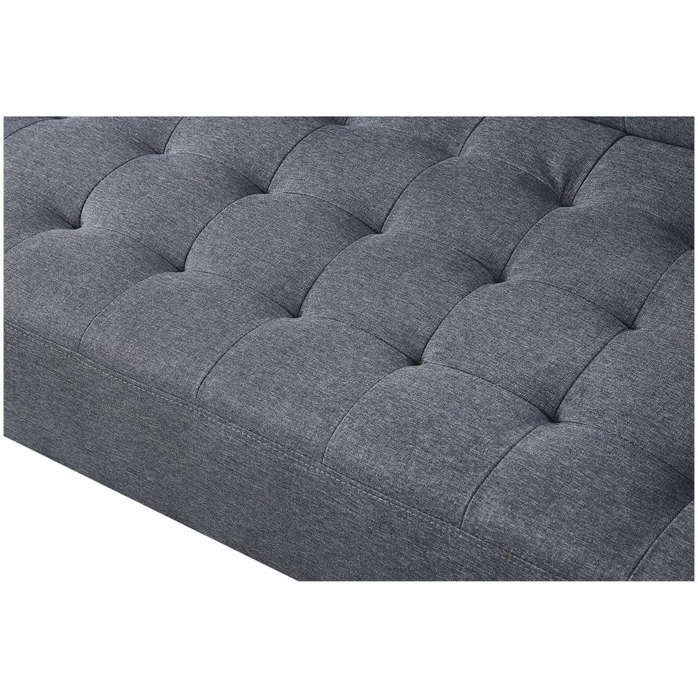 Sherbrooke Divano Scandinavo Penisola Sinistra 5 Posti Grigio - Foto 8