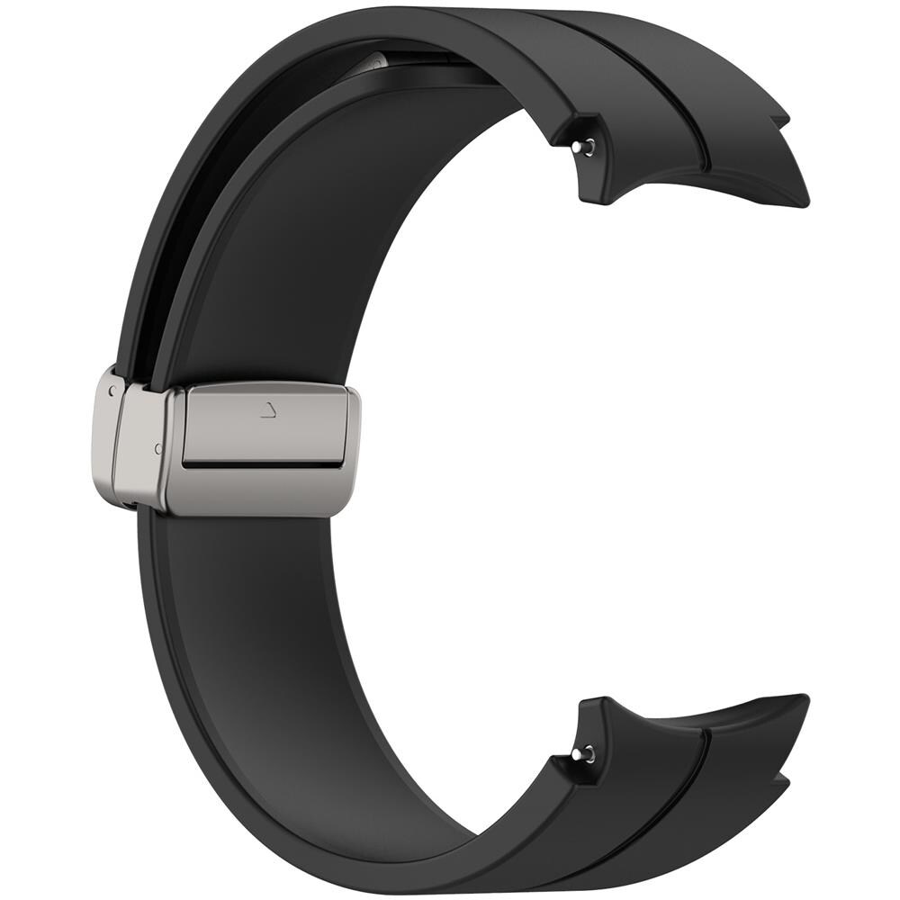 Cinturino In Silicone Con Fibbia Pieghevole Black S Samsung Galaxy Watch5 Pro - Foto 1