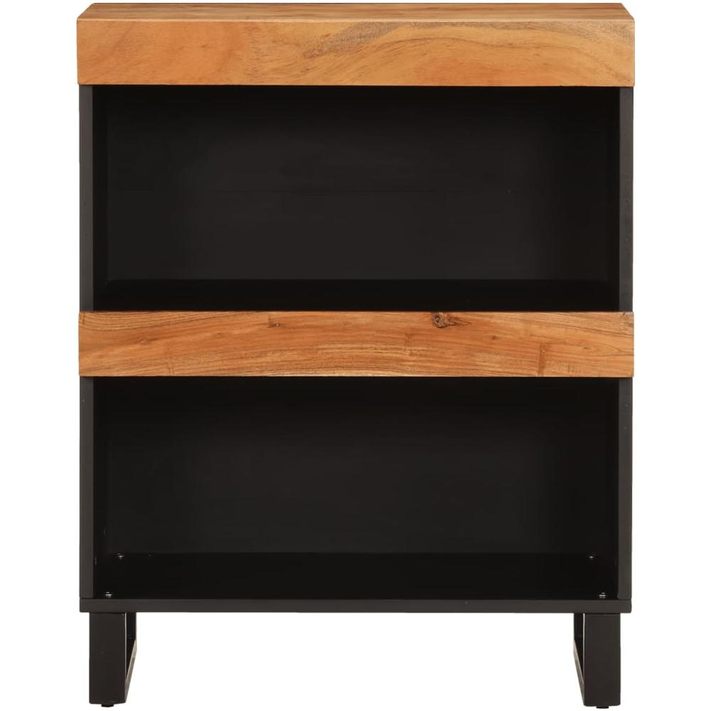 Credenza 60x33x75 Cm In Legno Massello Di Acacia - Foto 3