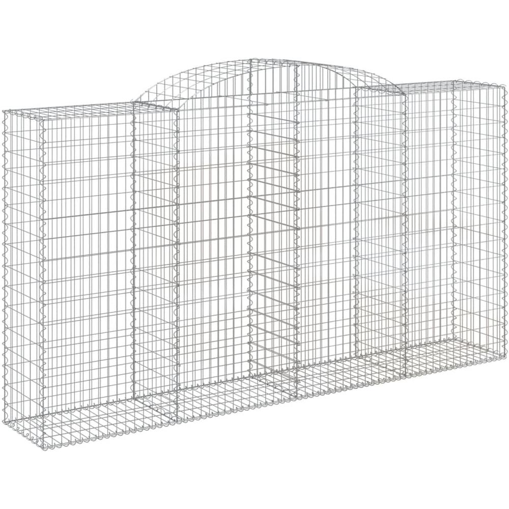 Cesto Gabbione Ad Arco 300x50x160/180 Cm Ferro Zincato - Foto 2