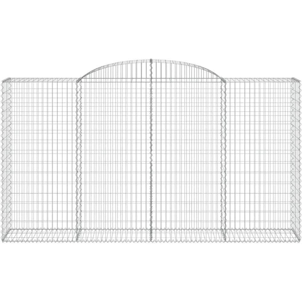 Cesto Gabbione Ad Arco 300x50x160/180 Cm Ferro Zincato - Foto 3