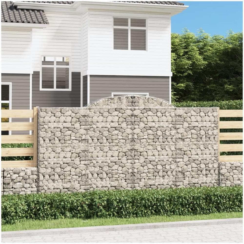 Cesto Gabbione Ad Arco 300x50x160/180 Cm Ferro Zincato - Foto 1